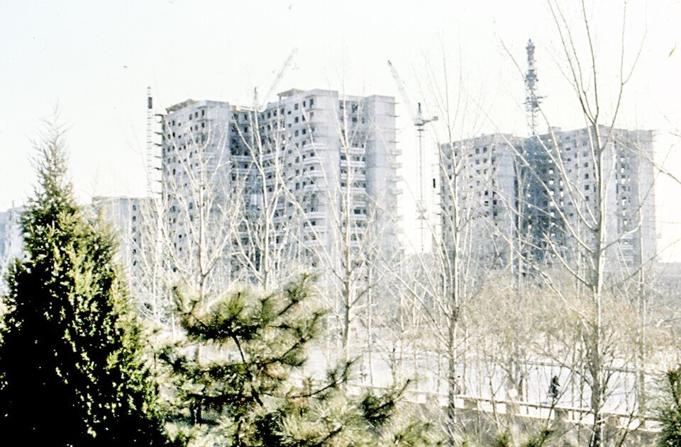 Sanlitun in Peking im Jahr 1983